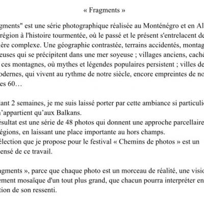 Fragments - Présentation