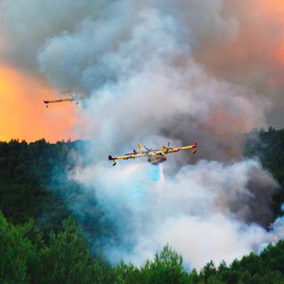 Incendies et canadairs 1