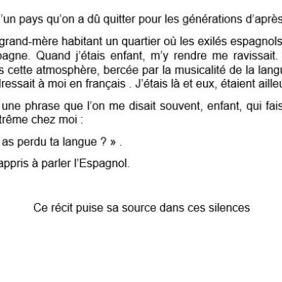 L'Espagne de mon enFrance - Présentation