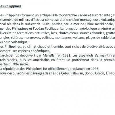 Les Philippines - Présentation