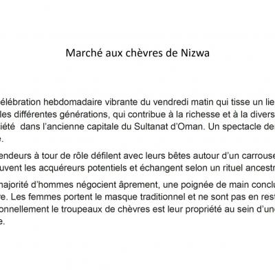 Marche aux chevres de nizwa 0 