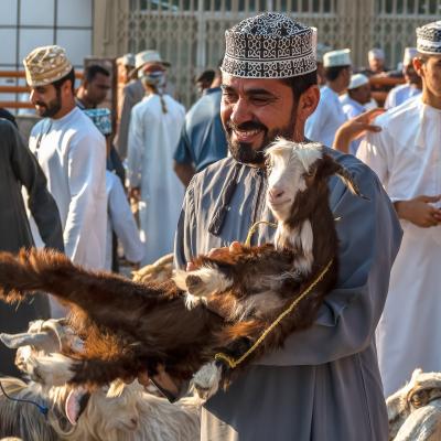 Marche aux chevres de nizwa 4 