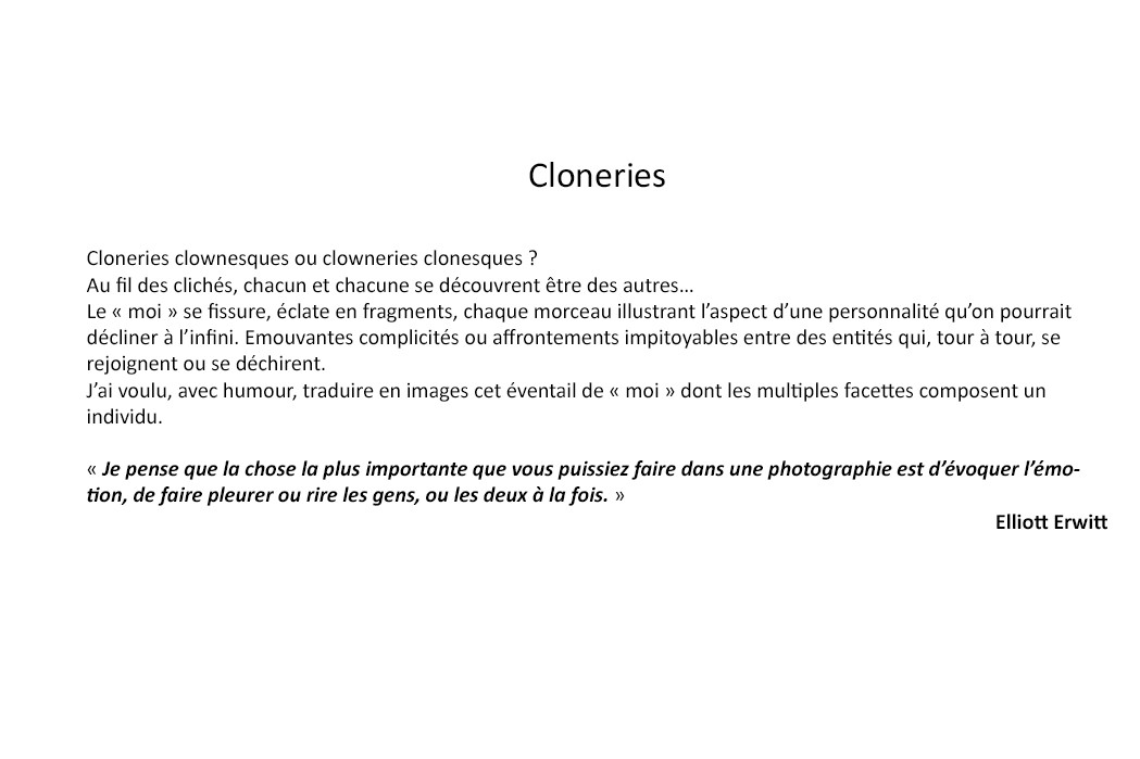 Presentation cloneries copie