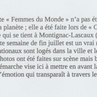 Presentation femmes du monde