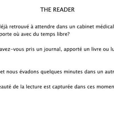 The reader - Présentation